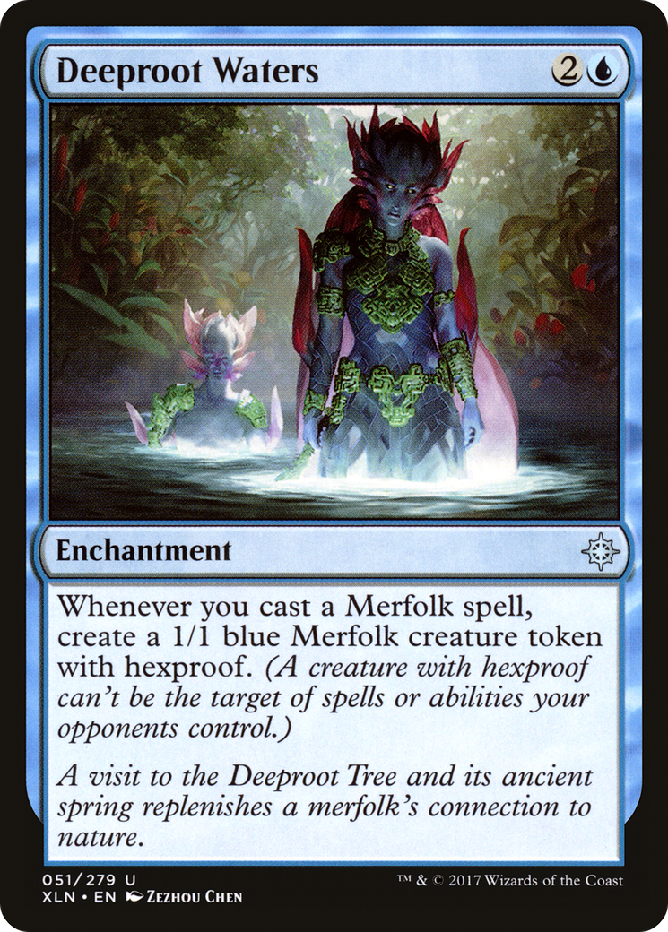 Deeproot Waters (051) Foil - Ixalan