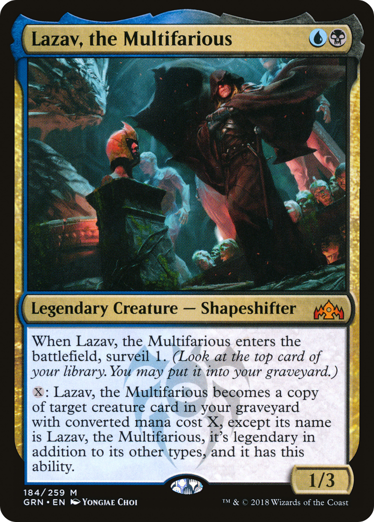 Lazav, the Multifarious (184) - Guilds of Ravnica