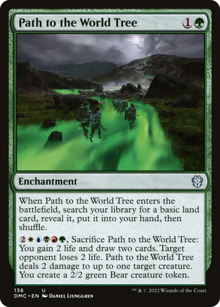 Path to the World Tree (136) - Dominaria United Commander