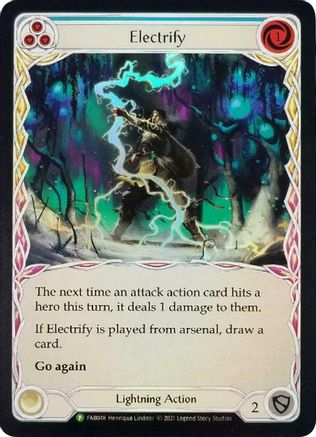 Electrify (FAB048) Rainbow Foil - FaB Promos