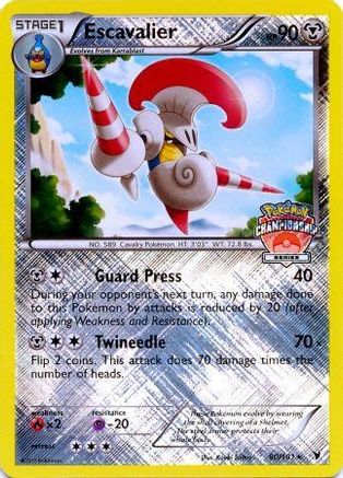 Escavalier - 80/101 (Championship Series) (80) Reverse Holofoil - League & Championship Cards