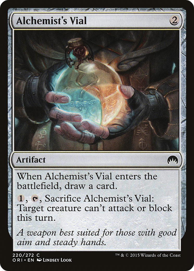 Alchemist's Vial (220) Foil - Magic Origins
