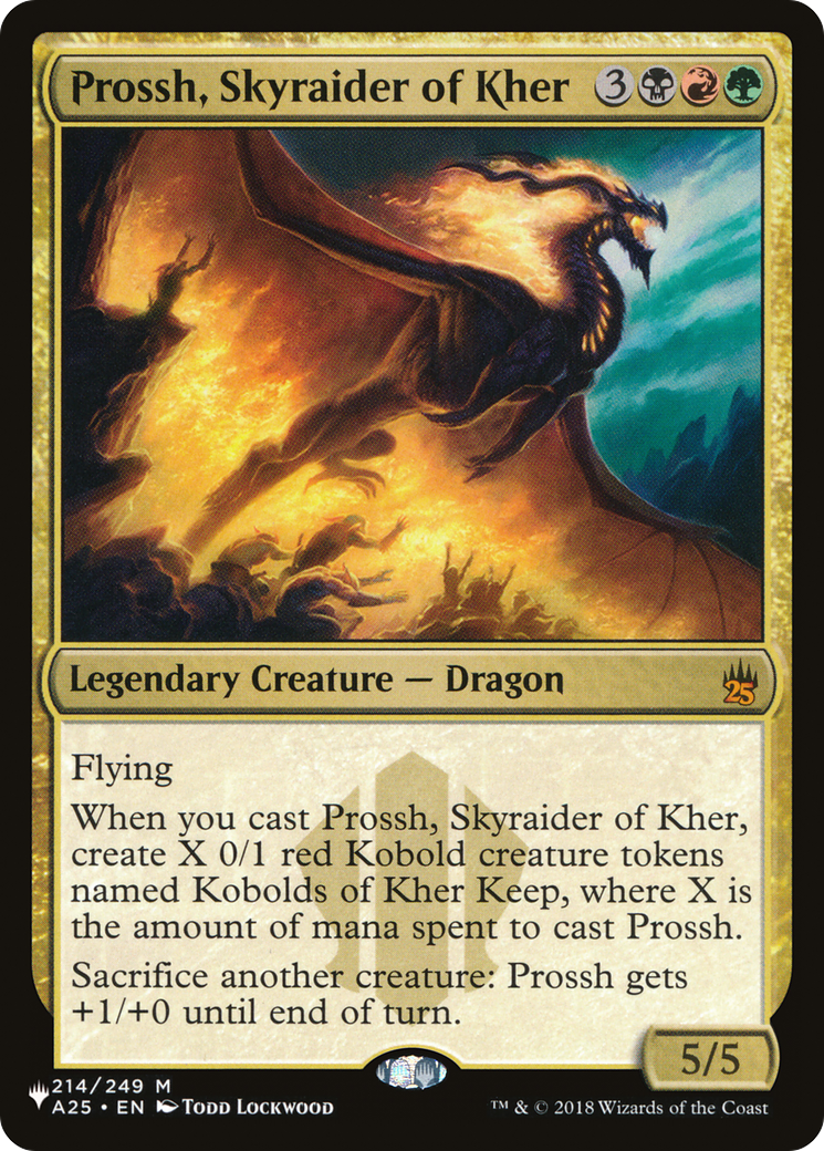 Prossh, Skyraider of Kher (A25-214) - The List