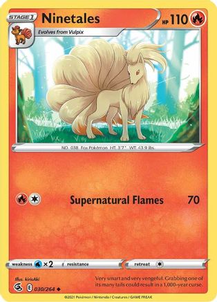 Ninetales (30) - Fusion Strike