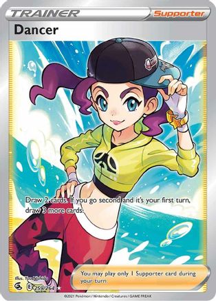 Dancer (Full Art) (259) Holofoil - Fusion Strike