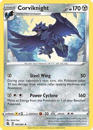Corviknight (190) - Fusion Strike