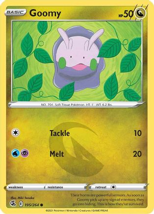 Goomy (195) Reverse Holofoil - Fusion Strike