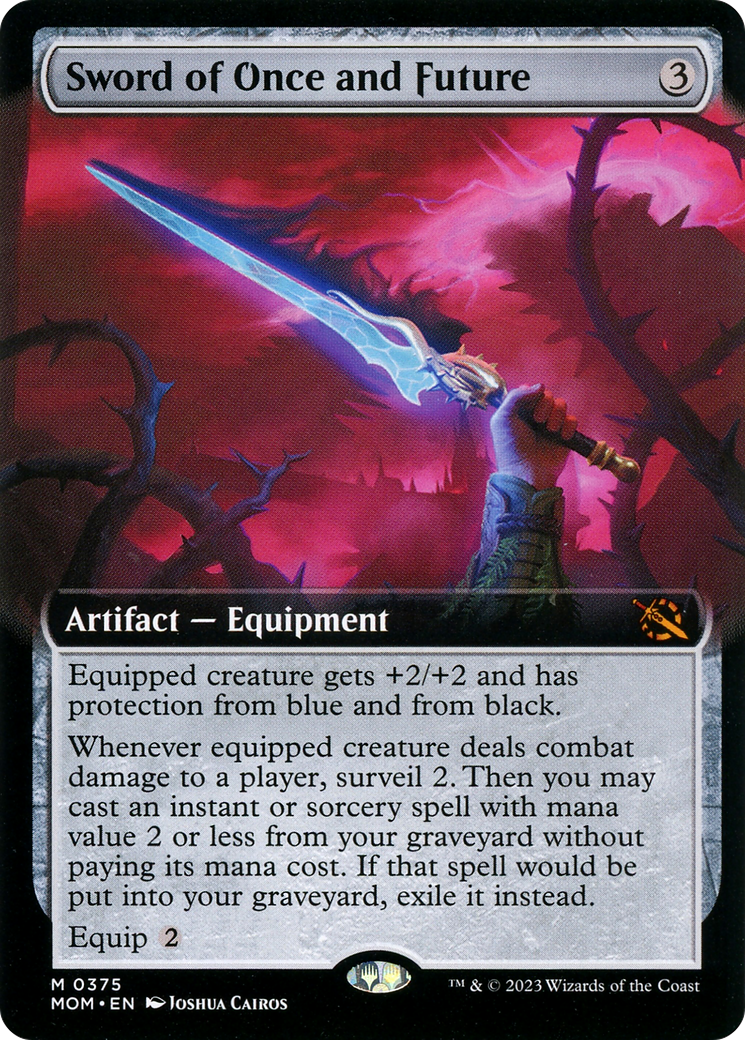 Sword of Once and Future (Extended Art) (375) Foil - March of the Machine