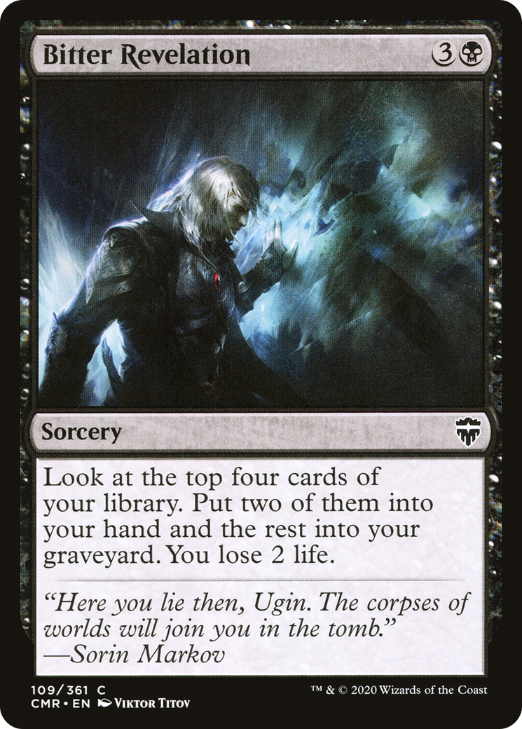 Bitter Revelation (109) Foil - Commander Legends