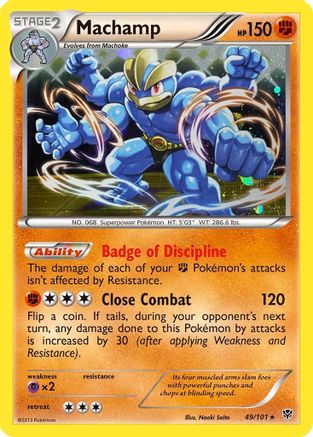 Machamp - 49/101 (Cosmos Holo) (49) Holofoil - Blister Exclusives