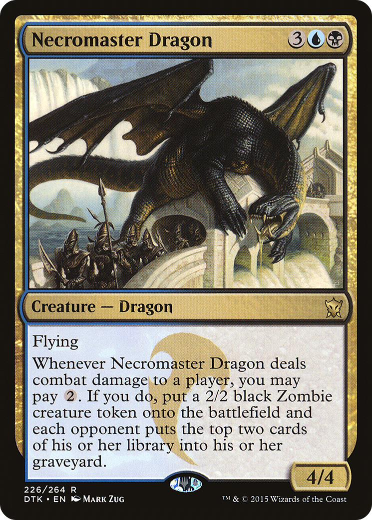Necromaster Dragon (226) Foil - Dragons of Tarkir