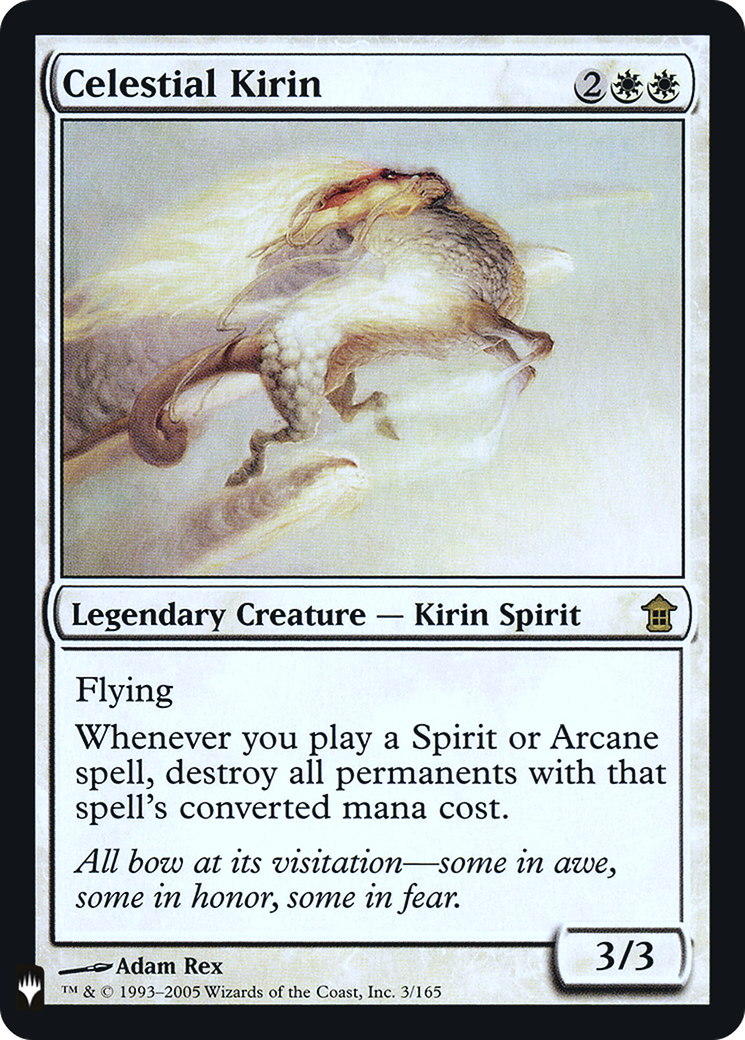 Celestial Kirin (SOK-3) Foil - The List