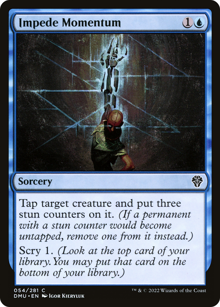 Impede Momentum (054) Foil - Dominaria United