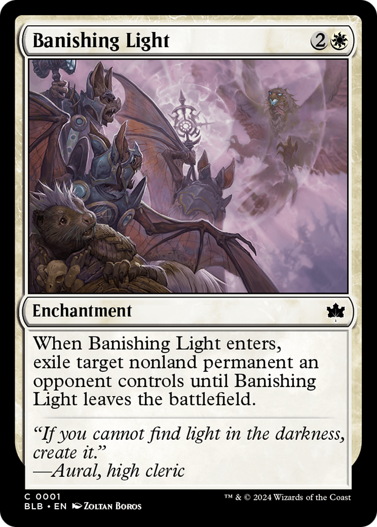 Banishing Light (001) - Bloomburrow