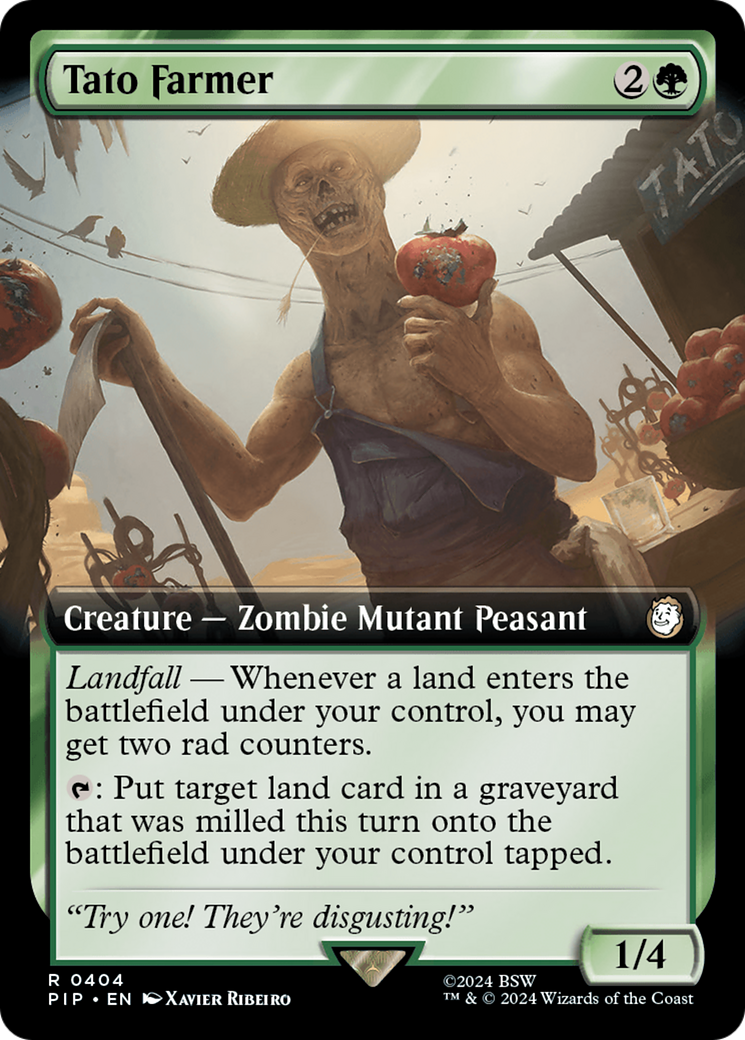 Tato Farmer (Extended Art) (404) Foil - Fallout