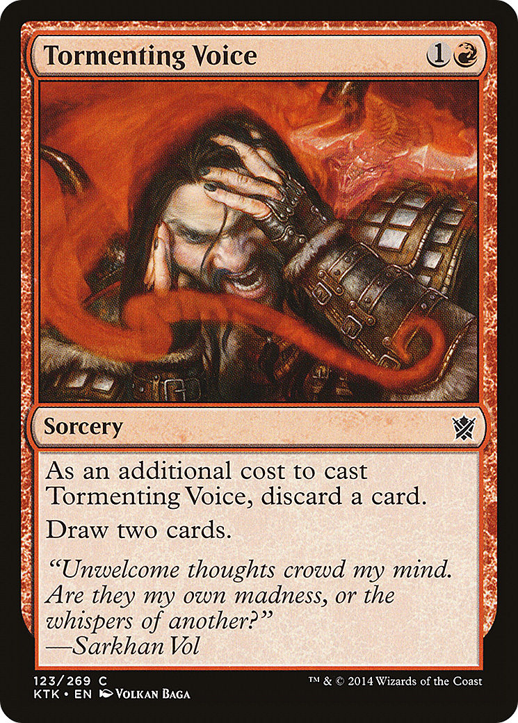 Tormenting Voice (123) - Khans of Tarkir