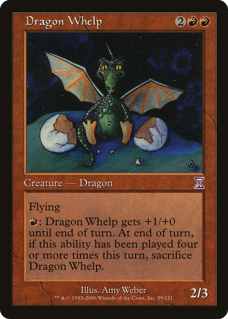 Dragon Whelp (Retro) (059) Foil - Time Spiral Timeshifted