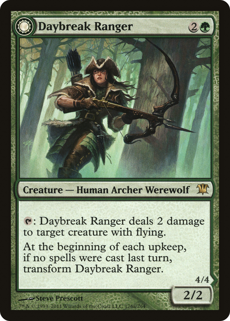 Daybreak Ranger // Nightfall Predator (176) Foil - Innistrad