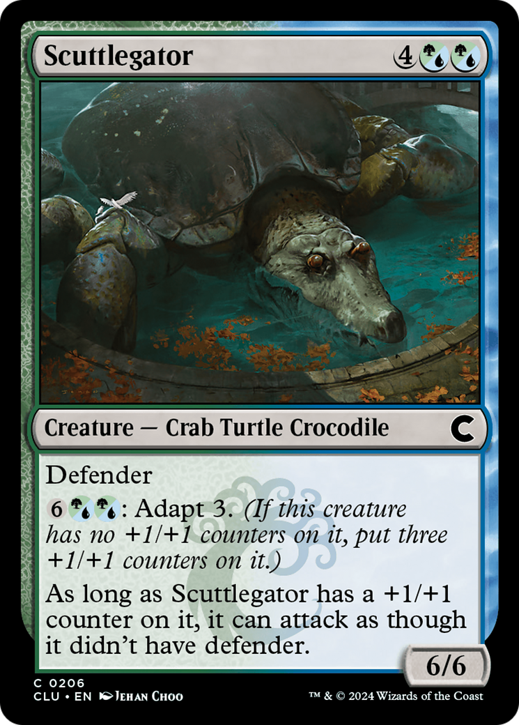 Scuttlegator (206) - Ravnica: Clue Edition