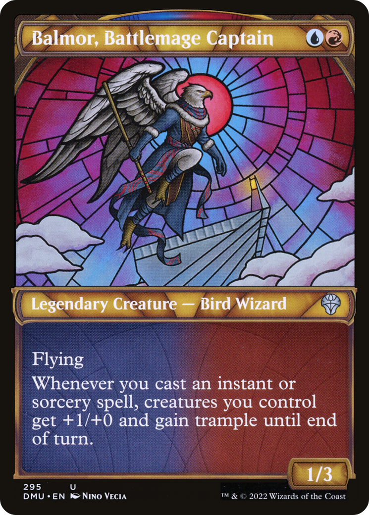 Balmor, Battlemage Captain (Showcase) (295) Foil - Dominaria United
