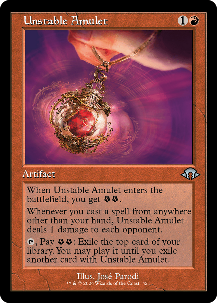 Unstable Amulet (Retro) (421) - Modern Horizons 3
