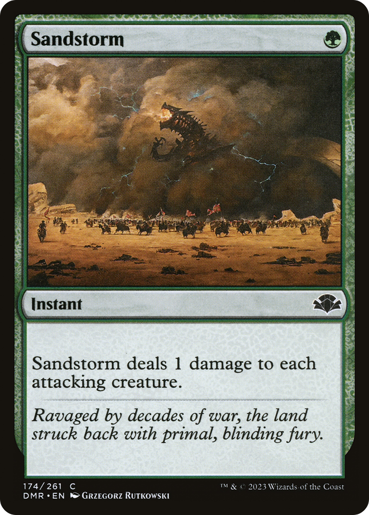 Sandstorm (174) Foil - Dominaria Remastered