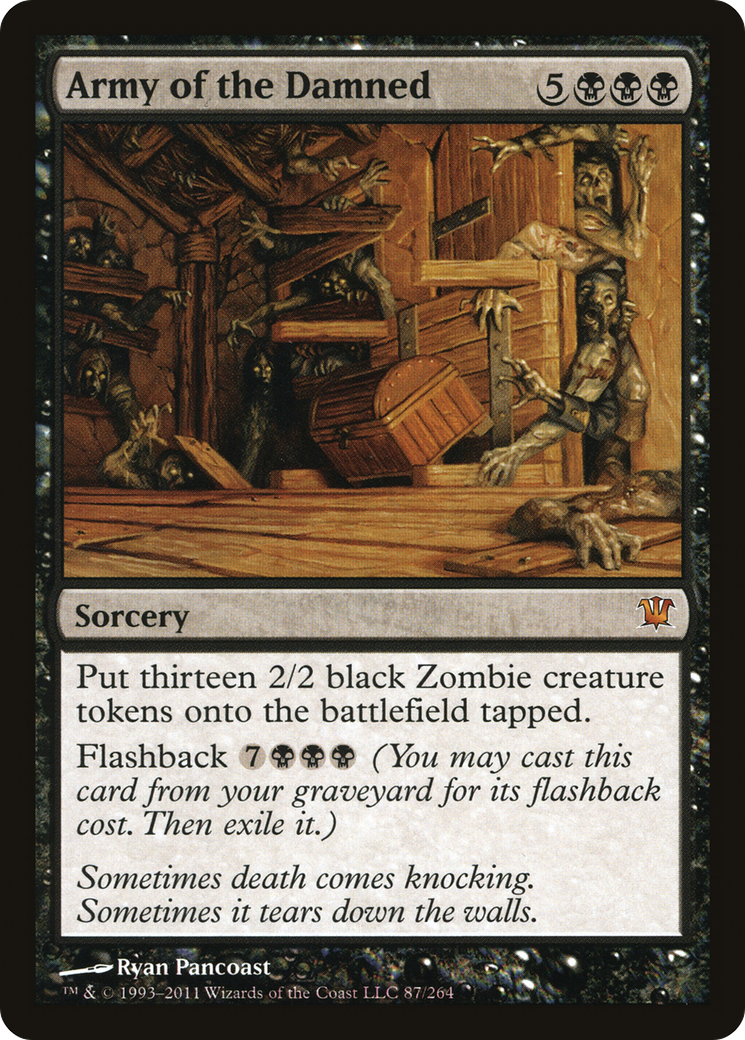 Army of the Damned (087) Foil - Innistrad