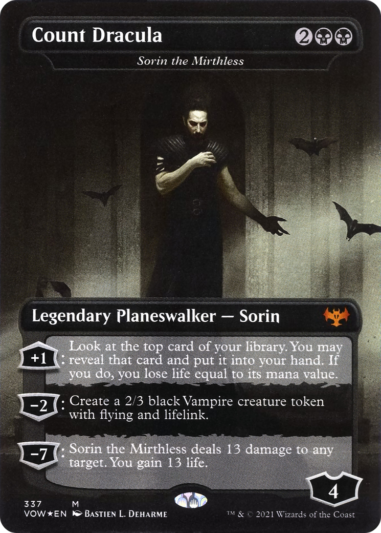 Count Dracula – Sorin the Mirthless (337) - Innistrad: Crimson Vow