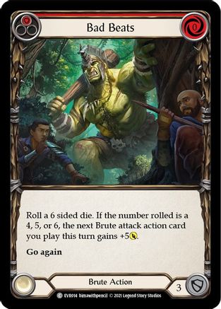 Bad Beats (Red) (EVR014) 1st Edition - Everfest