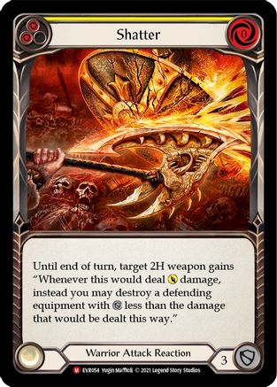 Shatter (EVR054) (1st Edition) Rainbow Foil - Everfest