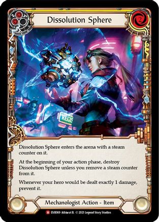 Dissolution Sphere (EVR069) (1st Edition) Rainbow Foil - Everfest