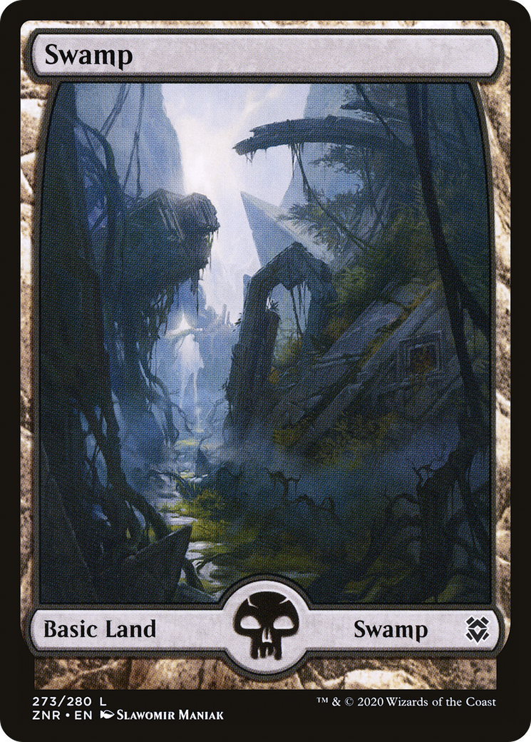 Swamp – Full Art (273) - Zendikar Rising