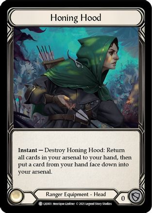 Honing Hood (LXI003) - Blitz Deck: Tales of Aria - Lexi