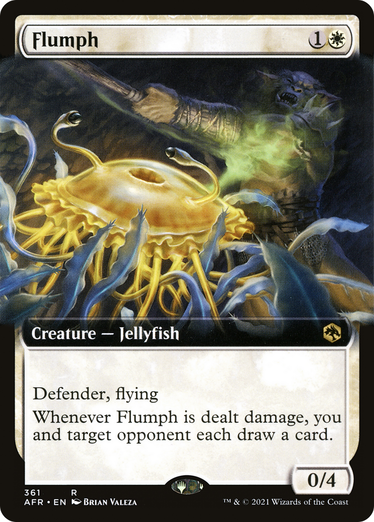Flumph (Extended Art) (361) Foil - Adventures in the Forgotten Realms