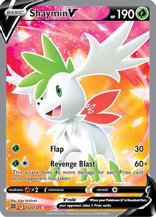 Shaymin V (Full Art) (152) Holofoil - Brilliant Stars