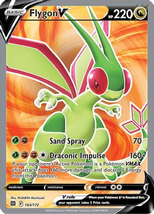 Flygon V (Full Art) (164) Holofoil - Brilliant Stars