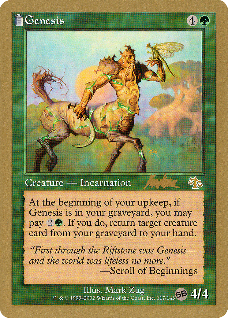 Genesis (Retro) (bk117sb) - World Championship Decks 2002