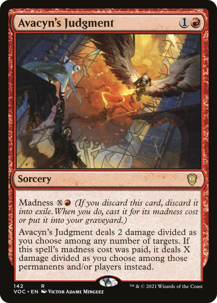 Avacyn's Judgment (142) - Crimson Vow Commander