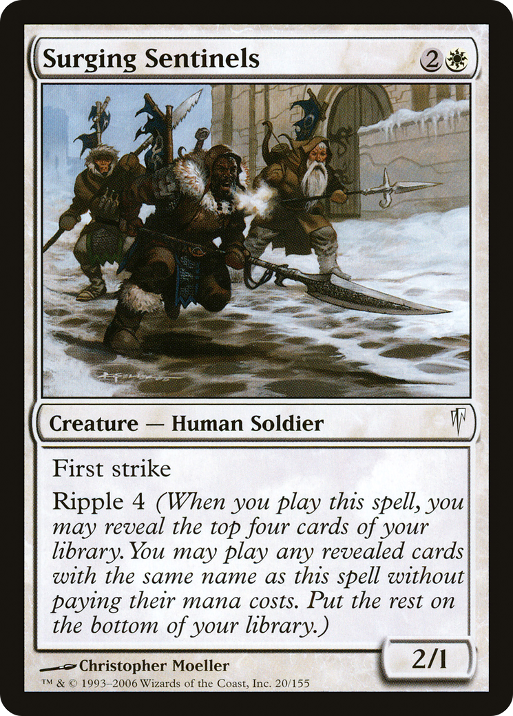 Surging Sentinels (020) Foil - Coldsnap