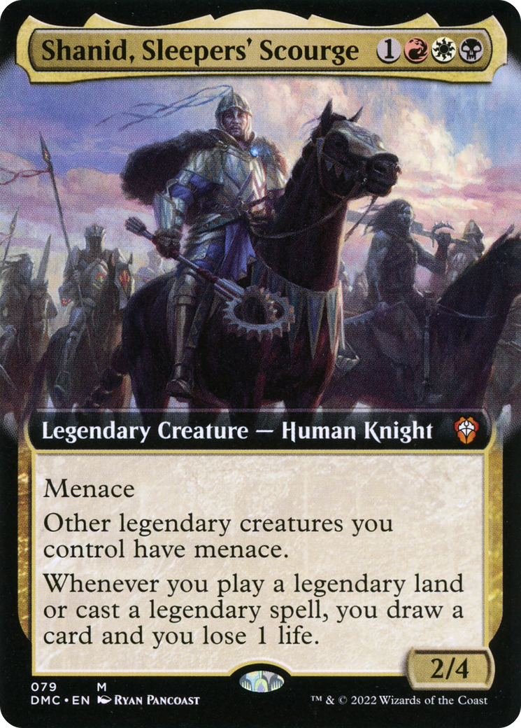Shanid, Sleepers' Scourge (Extended Art) (079) - Dominaria United Commander