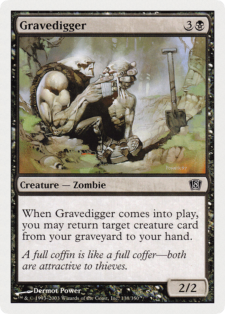 Gravedigger (138) - Eighth Edition