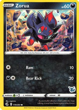 Zorua (Eevee) (170) - Battle Academy 2022