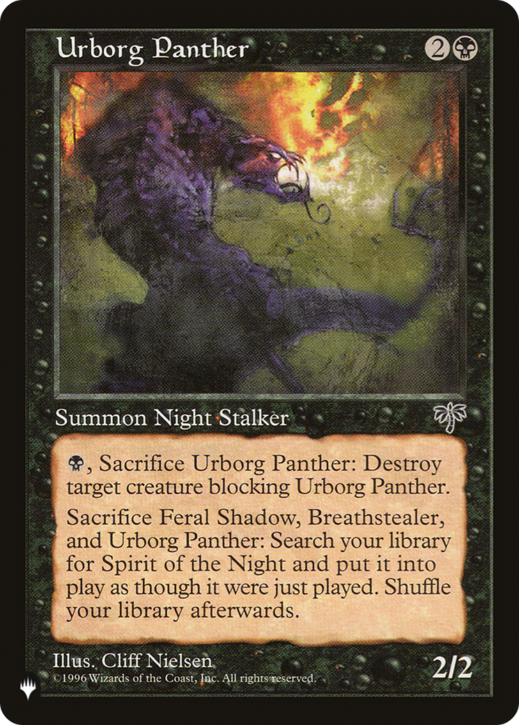 Urborg Panther (Retro) (MIR-150) - The List