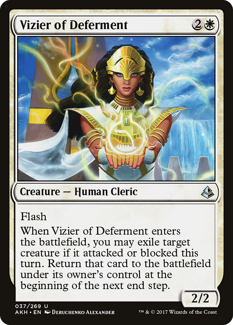Vizier of Deferment (037) - Amonkhet