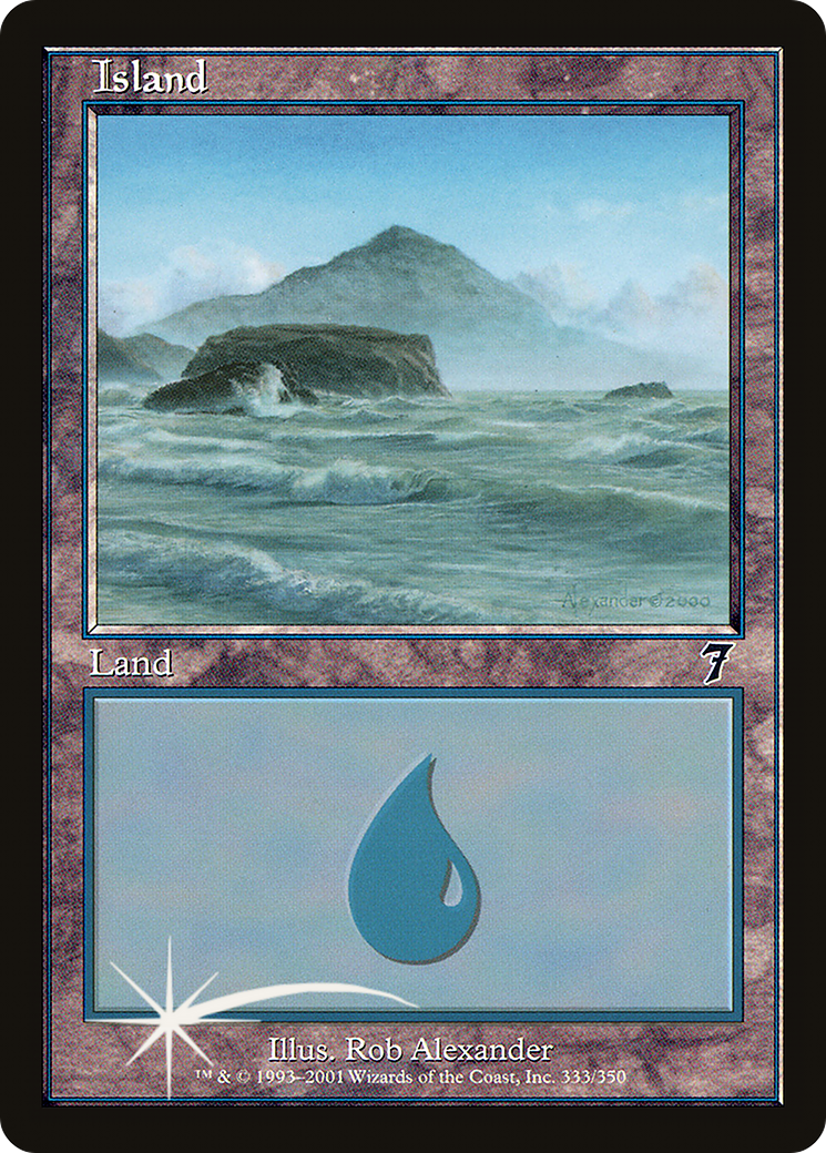 Island (333) - Seventh Edition