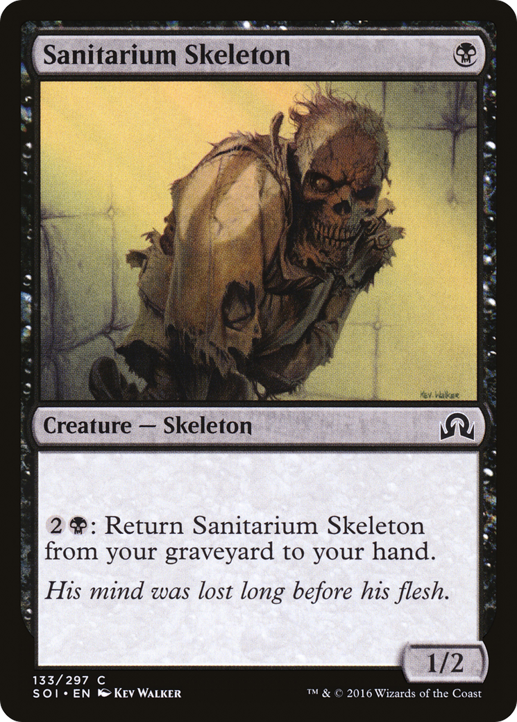 Sanitarium Skeleton (133) - Shadows over Innistrad