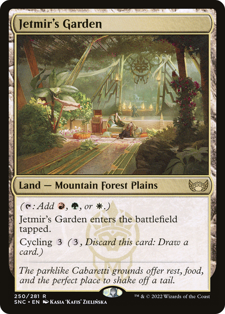 Jetmir's Garden (250) Foil - Streets of New Capenna