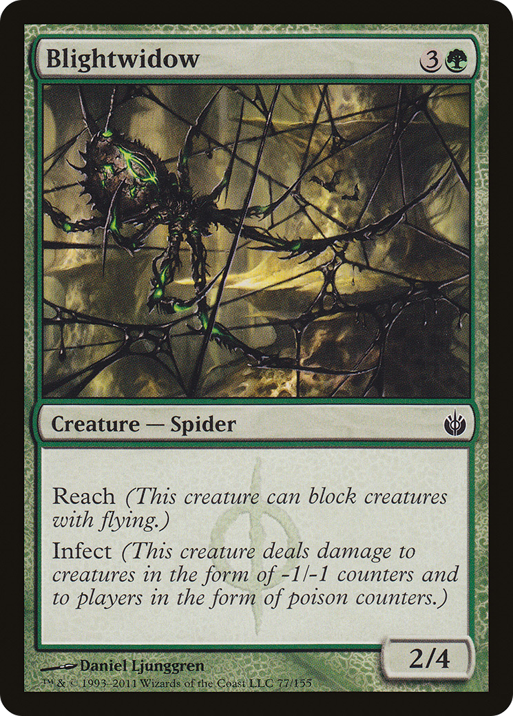 Blightwidow (077) Foil - Mirrodin Besieged