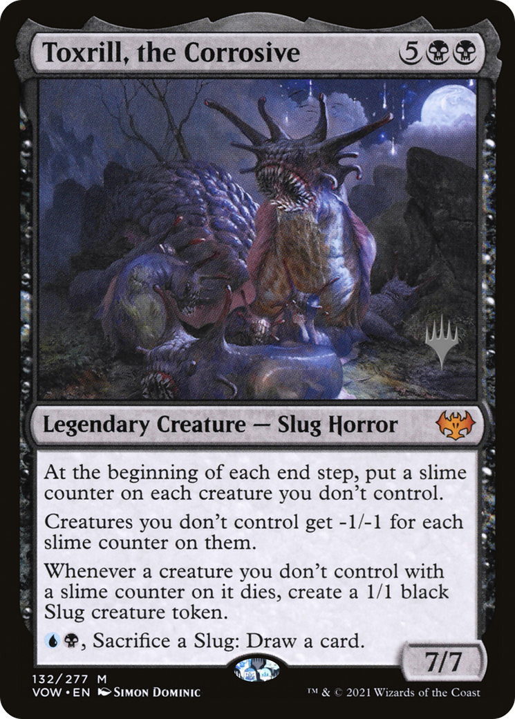 Toxrill, the Corrosive (132) - Innistrad: Crimson Vow Promos