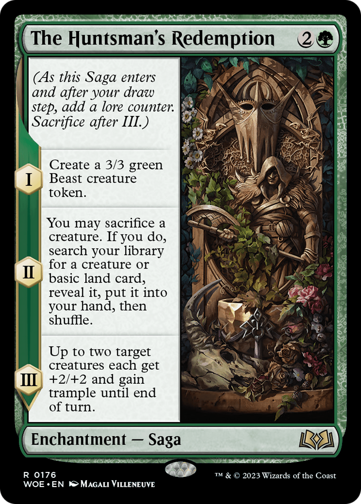 The Huntsman's Redemption (176) Foil - Wilds of Eldraine